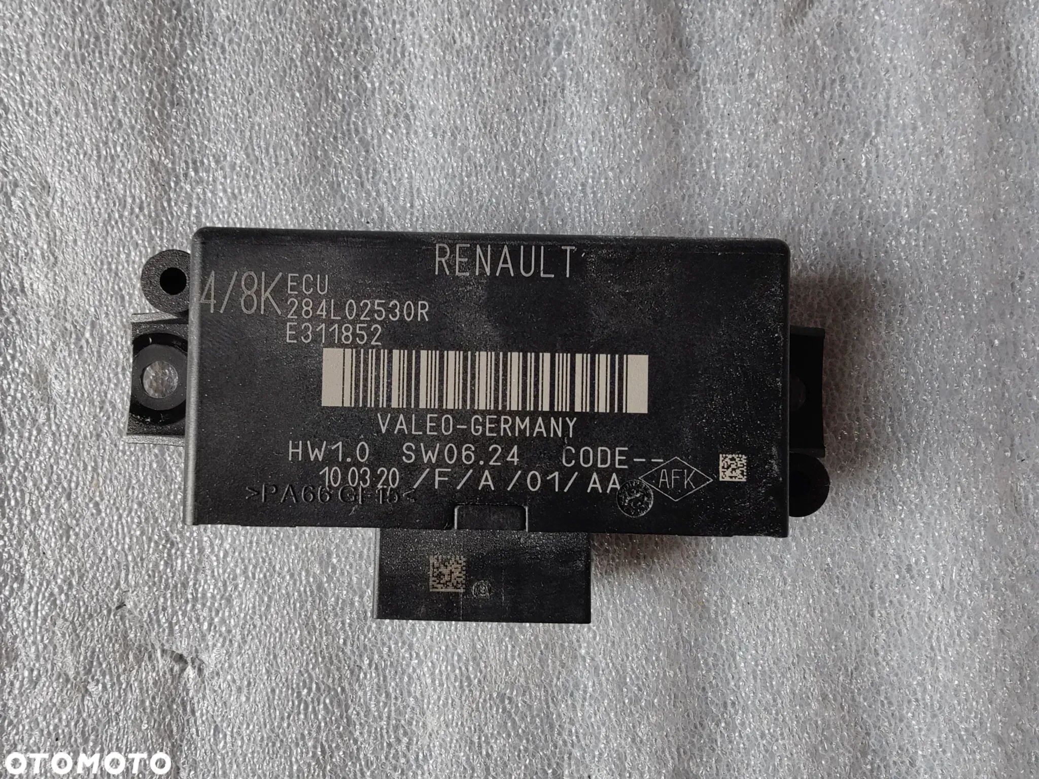 RENAULT ZOE II MODUL PARKOWANIA PDC 284L02530R - 1