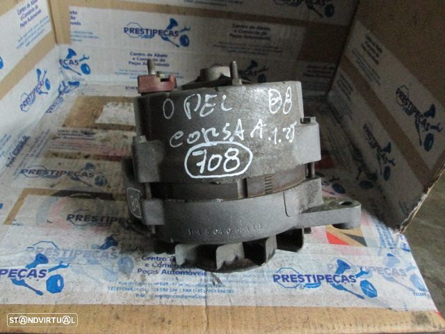 ALTERNADOR ALTERN708 OPEL CORSA A 1988 1.2 I OPEL CORSA B 1993 1.2 I - 1