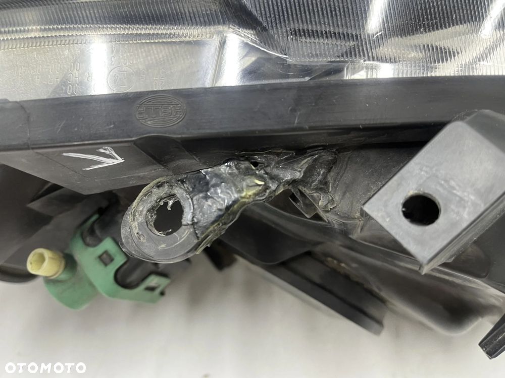 Lampa reflektor Renault Scenic 2 II Lift + Grand 06-09r. lewa przednia EU H7 soczewka lewy przód - 9