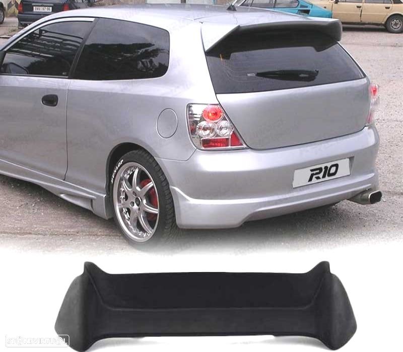 AILERON SPOILER TRASEIRO HONDA CIVIC LOOK TYPE R EP2 03-06 - 1