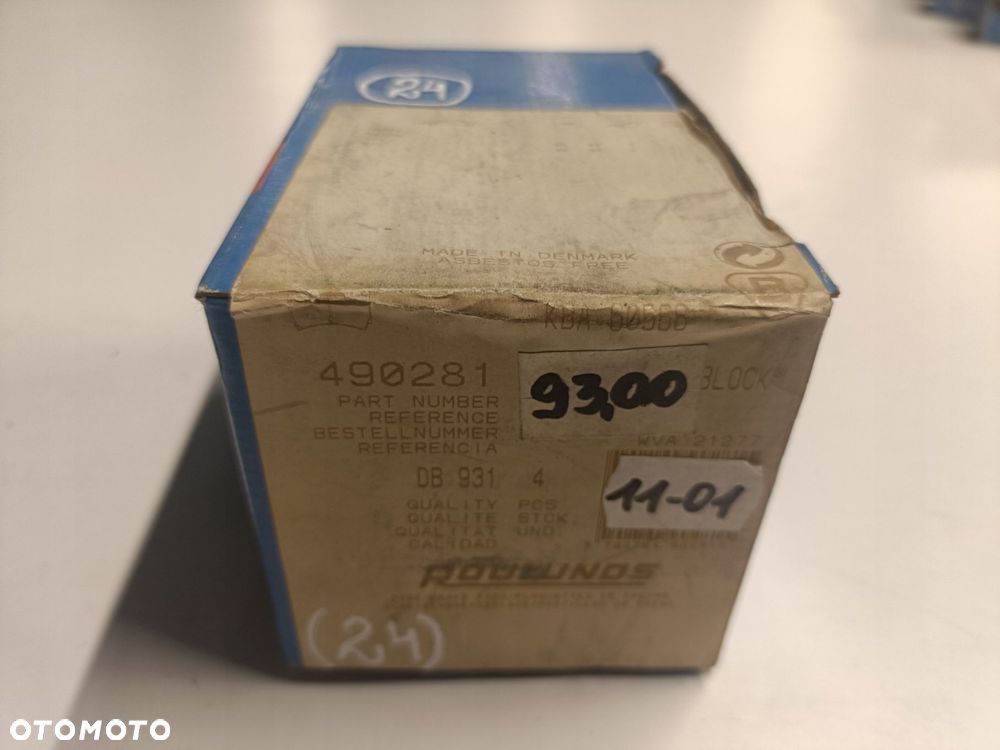 Mazda 323 PRZEDNIE KLOCKI HAMULCOWE przód 490281 - 2