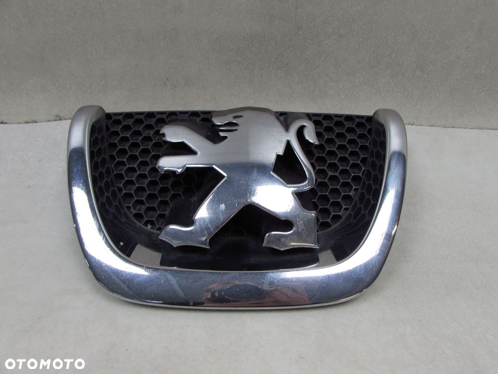PEUGEOT PARTNER III 207 EXPERT GRILL ATRAPA ZNACZEK LOGO 9649670480 - 6