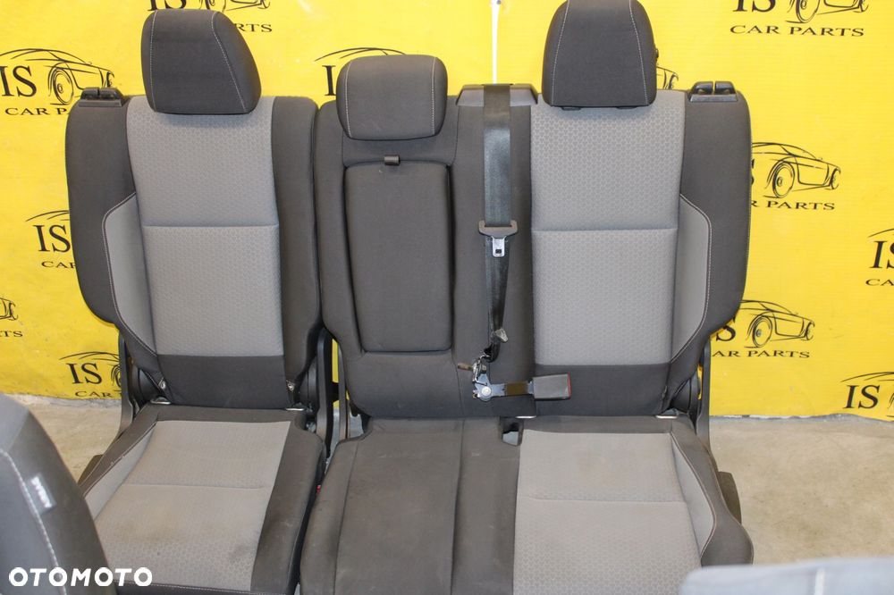 KOMPLET FOTELE PRZÓD TYŁ MATERIAŁOWE GRZANE FORD ESCAPE MK3 III LIFT - 14