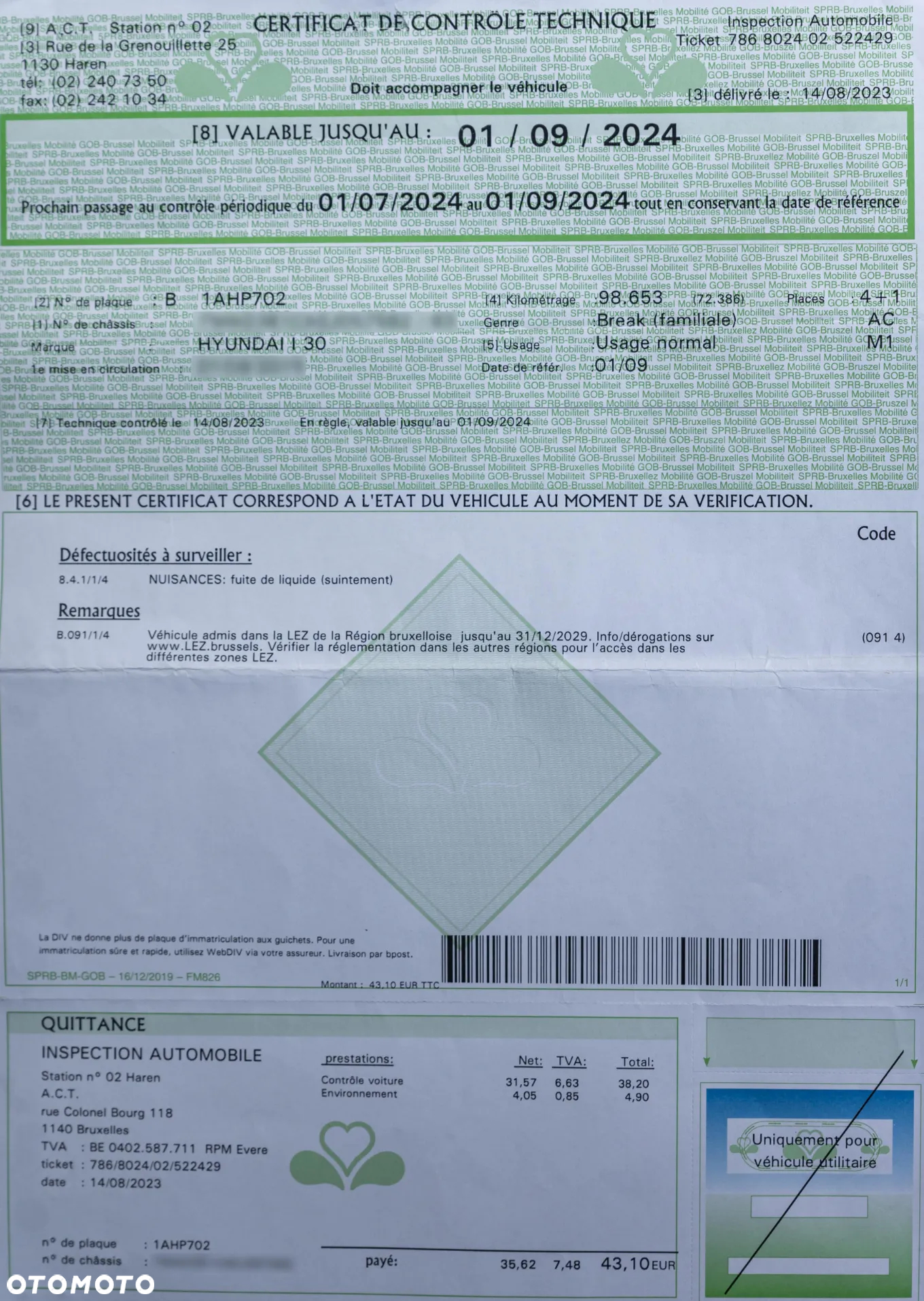 Hyundai i30 blue 1.6 GDI Passion - 41