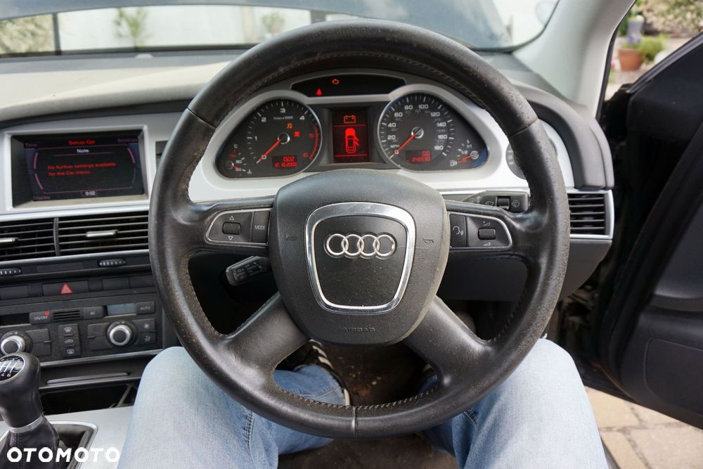 KIEROWNICA SKÓRZANA SKÓRA A6 C6 LIFT  AUDI 2008-2011 - 1