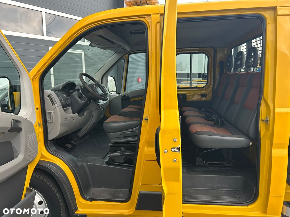 Fiat Ducato 2.3 MultiJet 120KM DOKA + 3 stronny wywrot wywrotka 2,75m Brygadówka 7 osób **KLIMA**Sprowadzony**2011R** - 19
