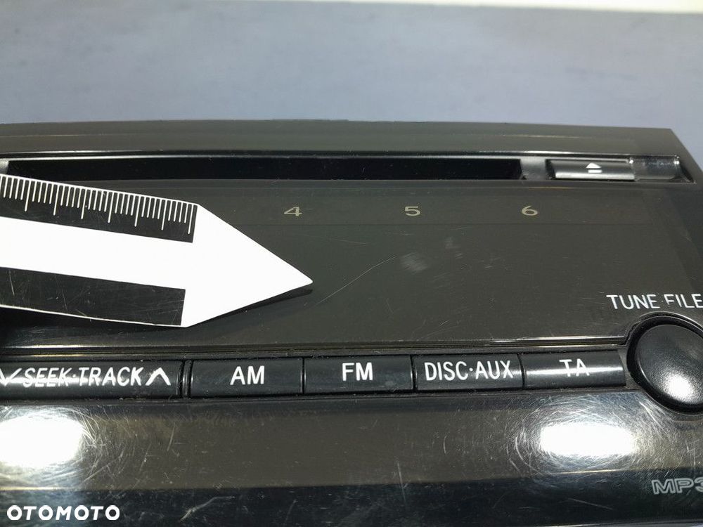 TOYOTA PRIUS II 03- RADIO RADIOODTWARZACZ CD 86120-47231 - 9