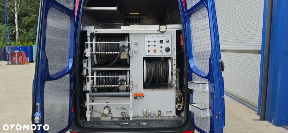 Mercedes-Benz SPRINTER 516 WUKO ROCKSTROH 128l/160bar asenizacyjny - 12