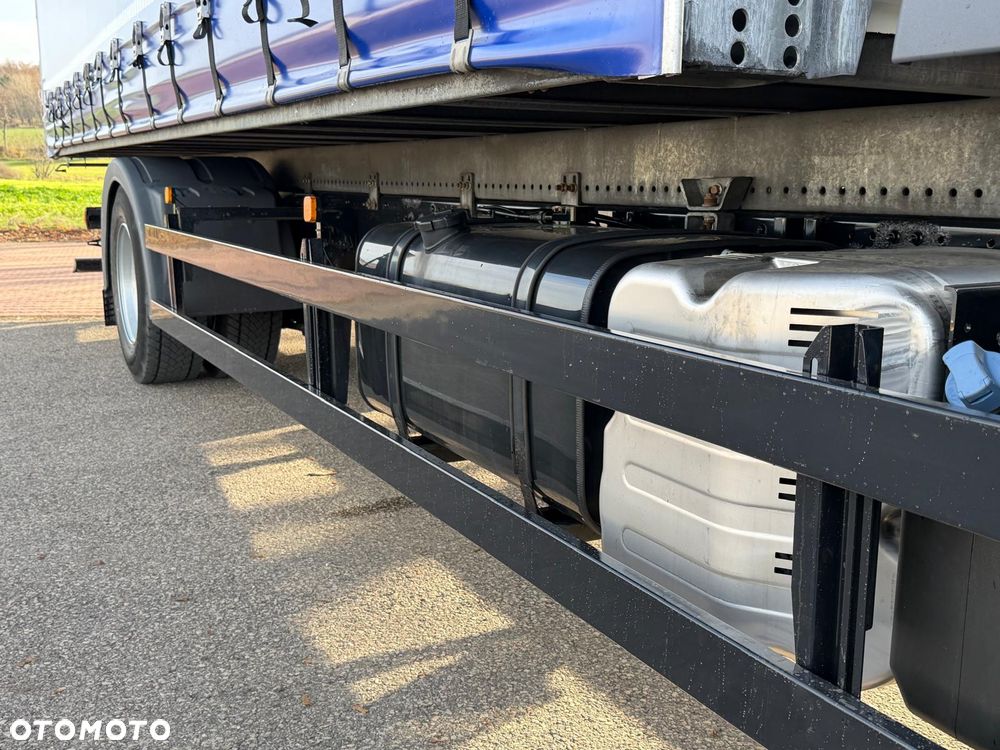 MAN TGM 15.290 / FIRANKA / 2016R / KLIMA POSTOJOWA /SPROWADZONY/ 8T ŁADOWNOŚĆ / 17 PALET / E6  / WINDA / - 17