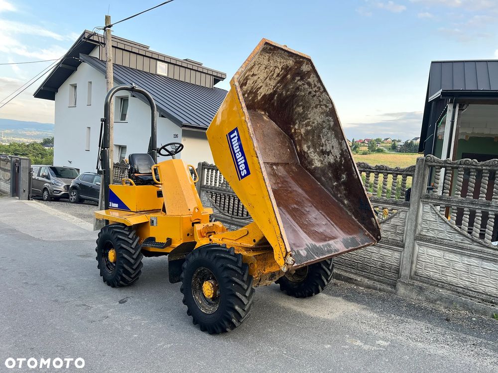 Thwaites Mach 573 * Wozidło Budowlane THWAITES 3 Tony * Obrotowe * Stan Bardzo Dobry * - 10