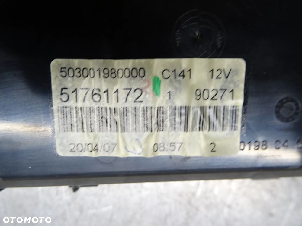 FIAT BRAVO II 07-10 1.9 JTD LICZNIK ZEGAR ZEGARY 51761172 - 4