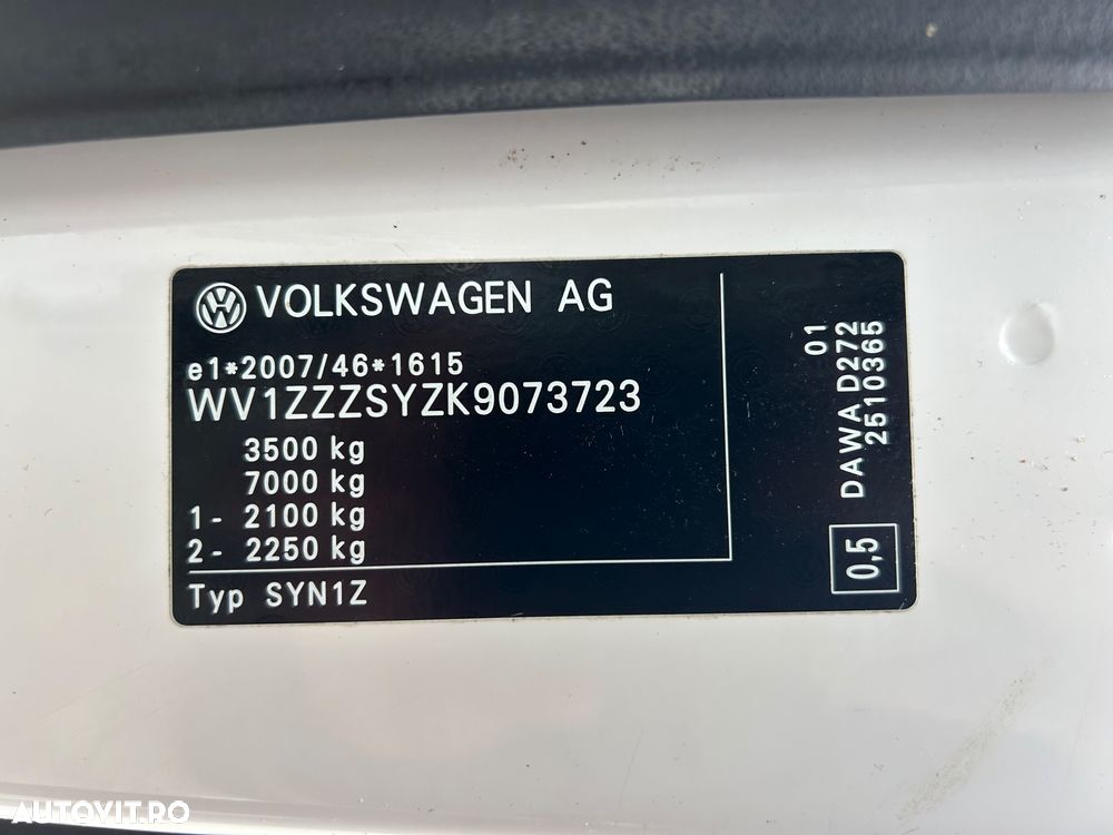 Volkswagen Crafter L3H3 AXA DUBLA SPATE - 38