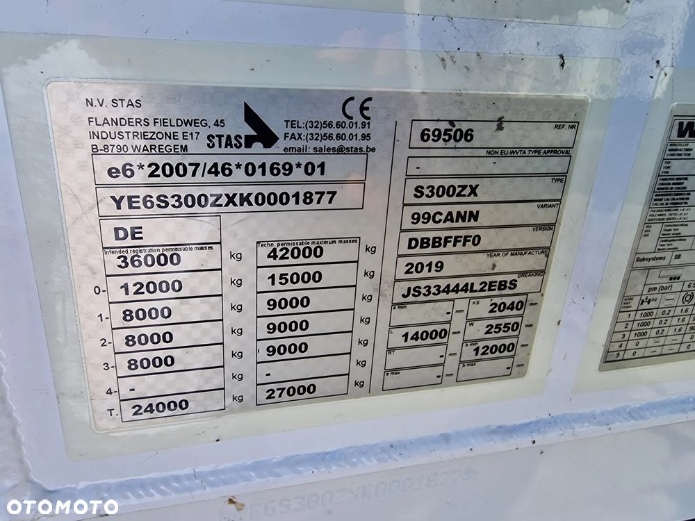 Stas Ruchoma podłoga 92m3 2019 rok Podłoga 10 mm Nowa Plandeka - 15