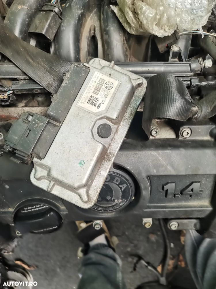 CALCULATOR MOTOR ECU 1.4 BENZINA 03C906024AB Skoda Fabia [facelift] [2004 - 2007] - 1