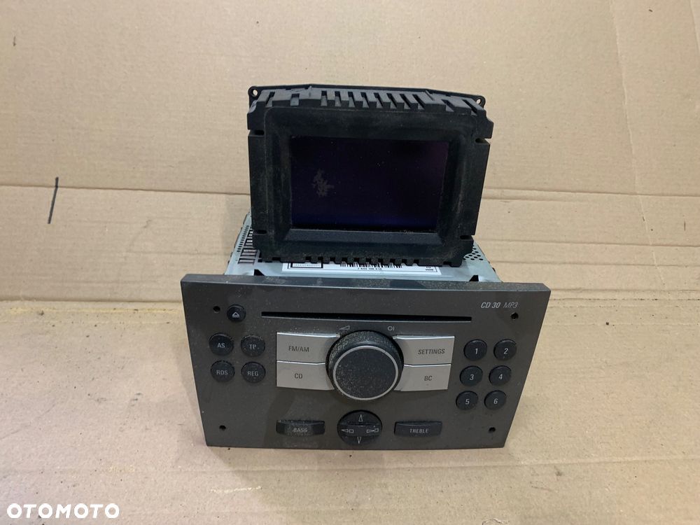 93183061 Radio fabryczne Blaupunkt Opel Vectra c signum - 1