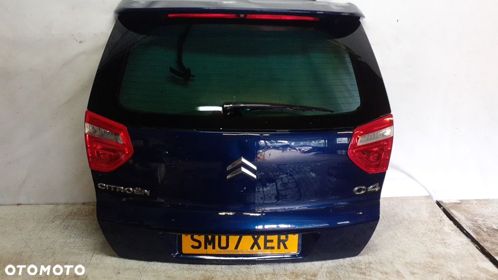# KLAPA BAGAŻNIKA TYŁ TYLNA CITROEN C4 PICASSO I 1 KPUD NIEBIESKI - 1