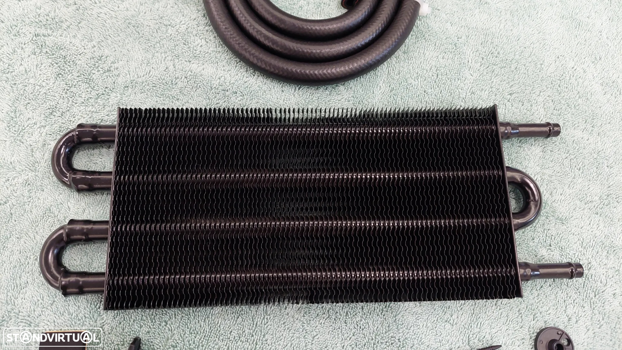 Kit Radiador Óleo / Combustíveis / Líquidos Universal - 4 Linhas - 8