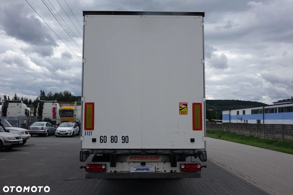 Fruehauf FIRANKA STANDARD / OSIE SAF / OCYNK / PODŁOGA SZYNA DESKA / KOSZ NA KOŁO ZAPASOWE - 6