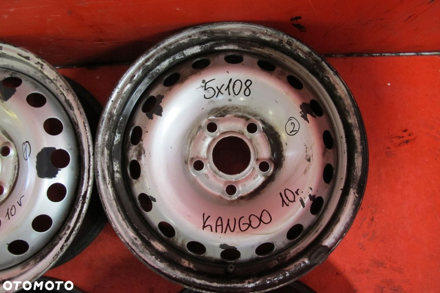 RENAULT KANGOO 2 II 3 III 08- CITAN W415 FELGI STALOWE 15 5x108 ET44 6J - 5