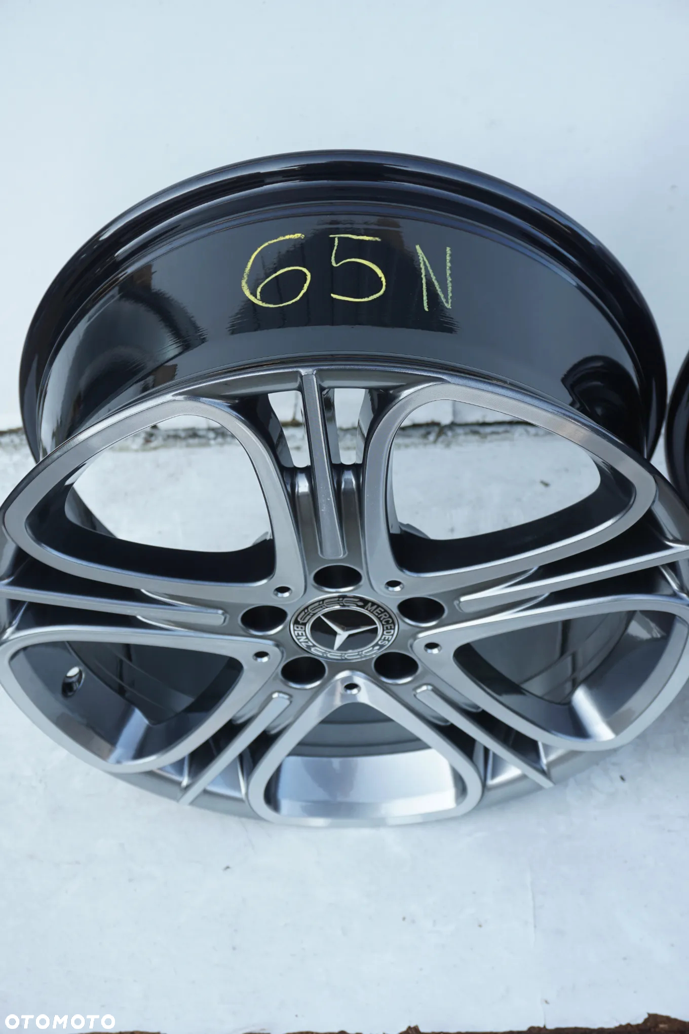 Mercedes 5x112 18 7,5J W246 stan bdb shadow chrome - 8