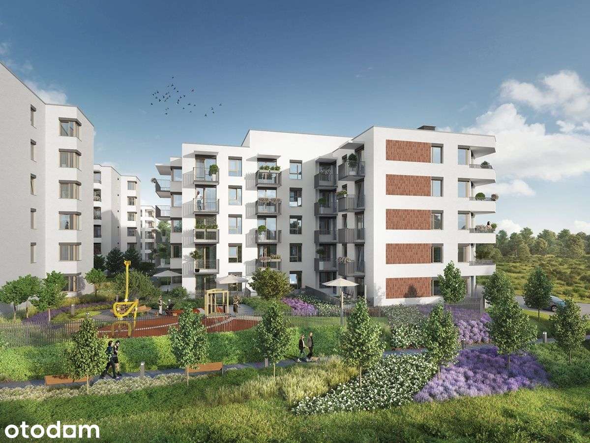 4-pokojowe mieszkanie 77m2 + taras Bezpośrednio