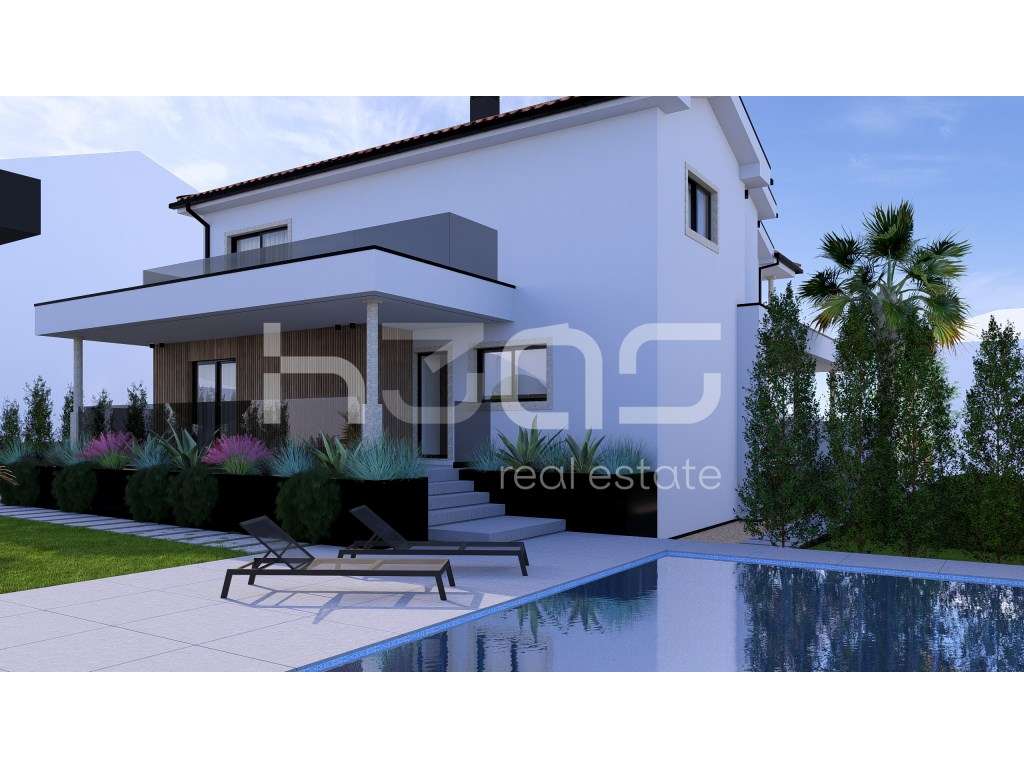 Moradia T4 com Projeto Contemporâneo, Jardim e Piscina | Guimarães - Grande imagem: 5/45