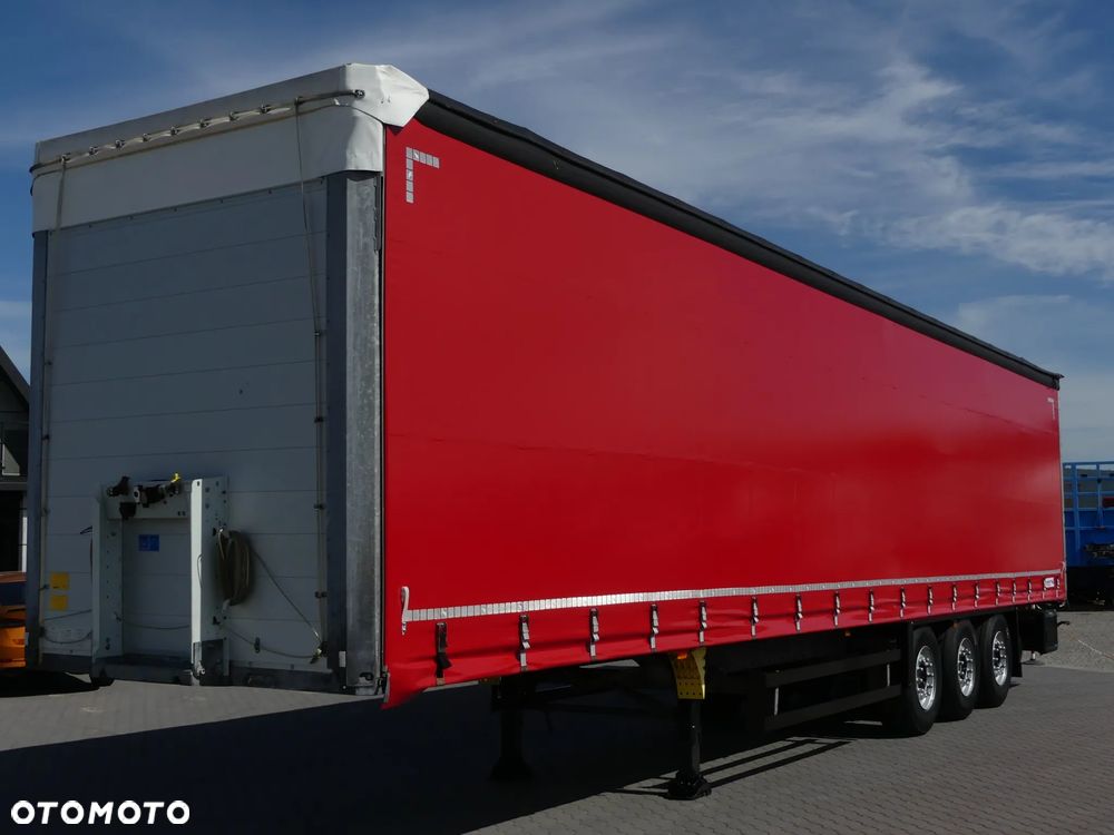 Schmitz Cargobull FIRANKA / OŚ PODNOSZONA /  STANDARD / ZADBANA / - 2