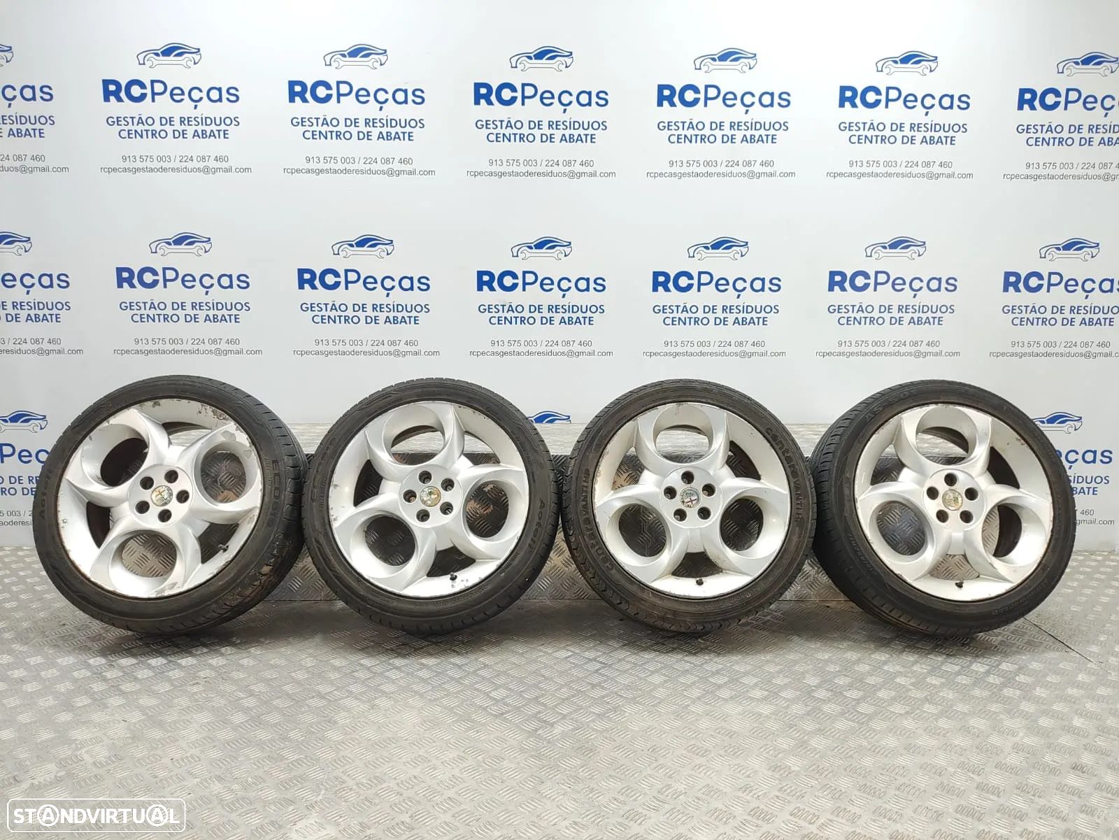 Conjunto Jantes 17 Alfa Romeo 147 7J ET40,5 5x98 - 1