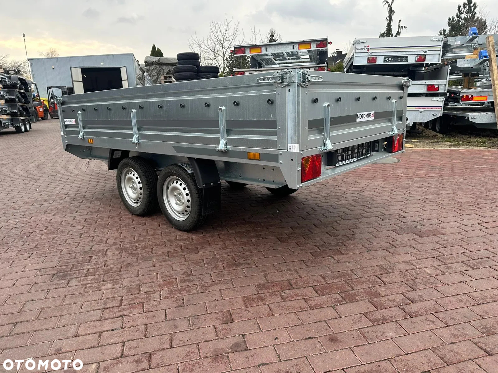 Inny Przyczepa MM2515/2 koła pod spodem 250x150x40 Częstochowa WYPRZEDAŻ - 2