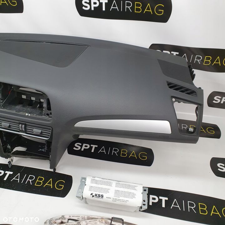 AUDI Q5 8R LIFT DESKA ROZDZIELCZA KONSOLA KOKPIT PULPIT PODUSZKI AIRBAG AIR BAG PASY KURTYNY KIT SET - 4