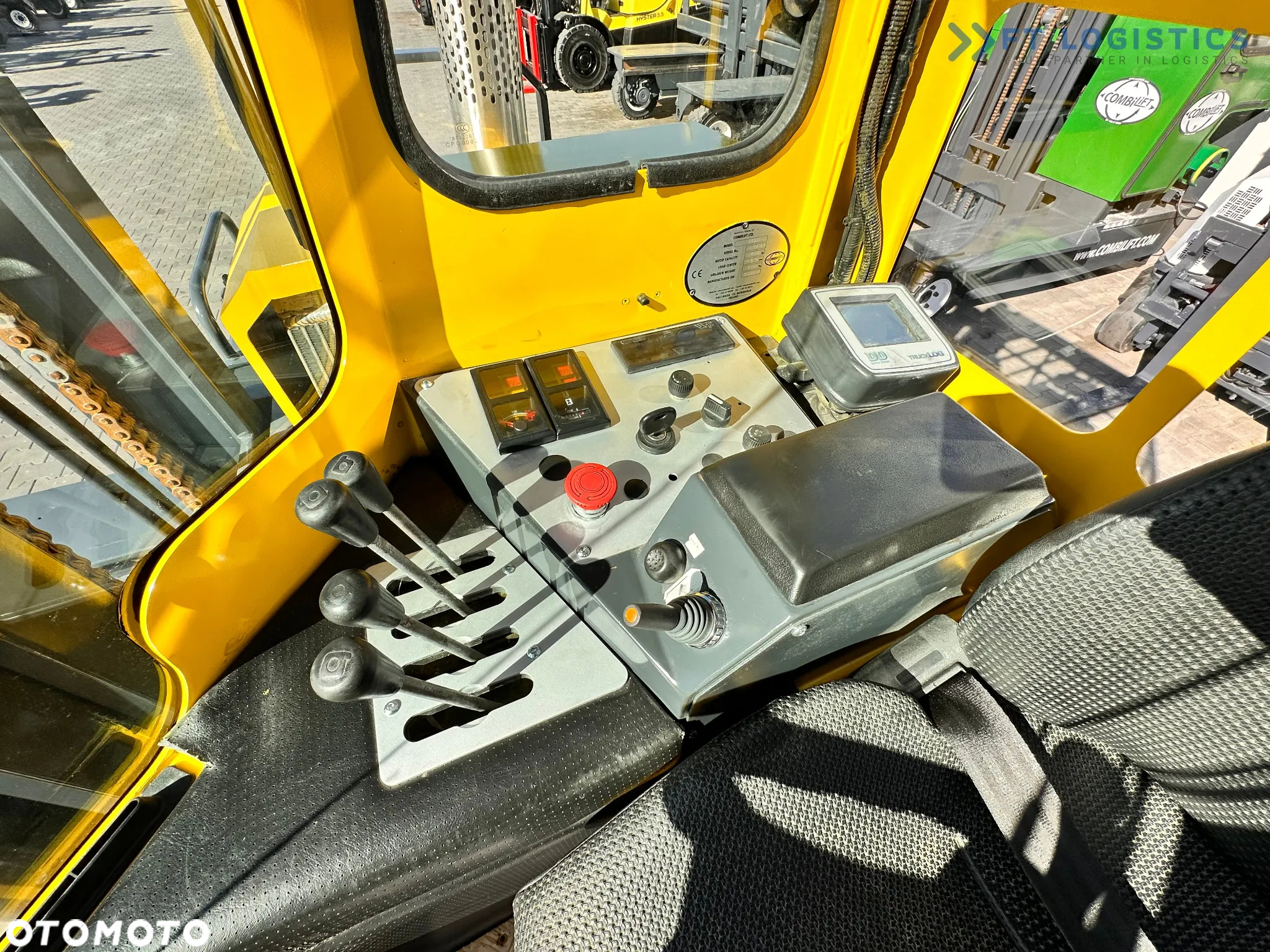 Combilift C4000 / LPG / DUPLEX / 4100MM / WAGA / PRZESÓW WIDEŁ / JAK NOWY - 14