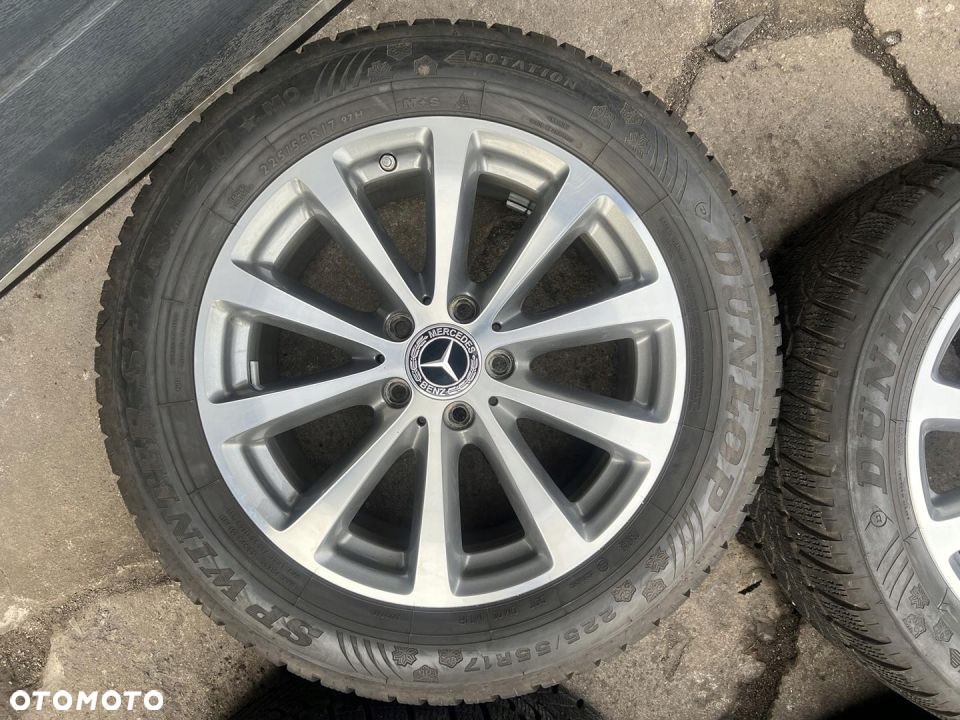 Koła 225/55R17 Mercedes E klasa W213 Dunlop 6,7mm - 9