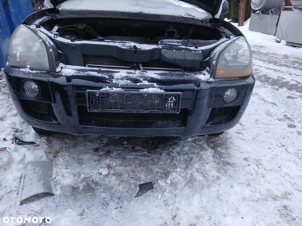 Hyundai Tucson 04-   2.0 B G4Gc Lakier EB   silnik  zderzak maska błotnik   drzwi     fotlele klapa deska - 2