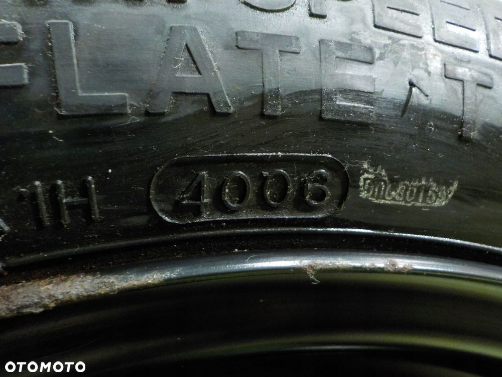 AUDI A3 8P GOLF V GOLF VI kolo dojazdowe 125/70/16 5X112 - 5