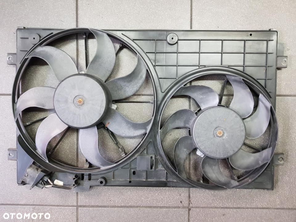 VW AUDI SEAT SKODA 1.4 1.6 2.0 FSI MPI 1.8 2.0 TSI TFSI 1.6 TDI 1.9 TDI  WENTYLATORY WENTYLATOR WIATRAKI CHŁODNICY 1K0121207T SPRAWNE GWARANCJA VW GOLF 5 6 KOMBI HB PLUS JETTA TOURAN CADDY PASSAT B6 B7 EOS SIROCCO AUDI A3 8P SKODA OCTAVIA 2 SUPERB 2 SEAT LEON 2 ALTEA TOLEDO 3 ALTEA XL WYSYŁKA !!! - 1