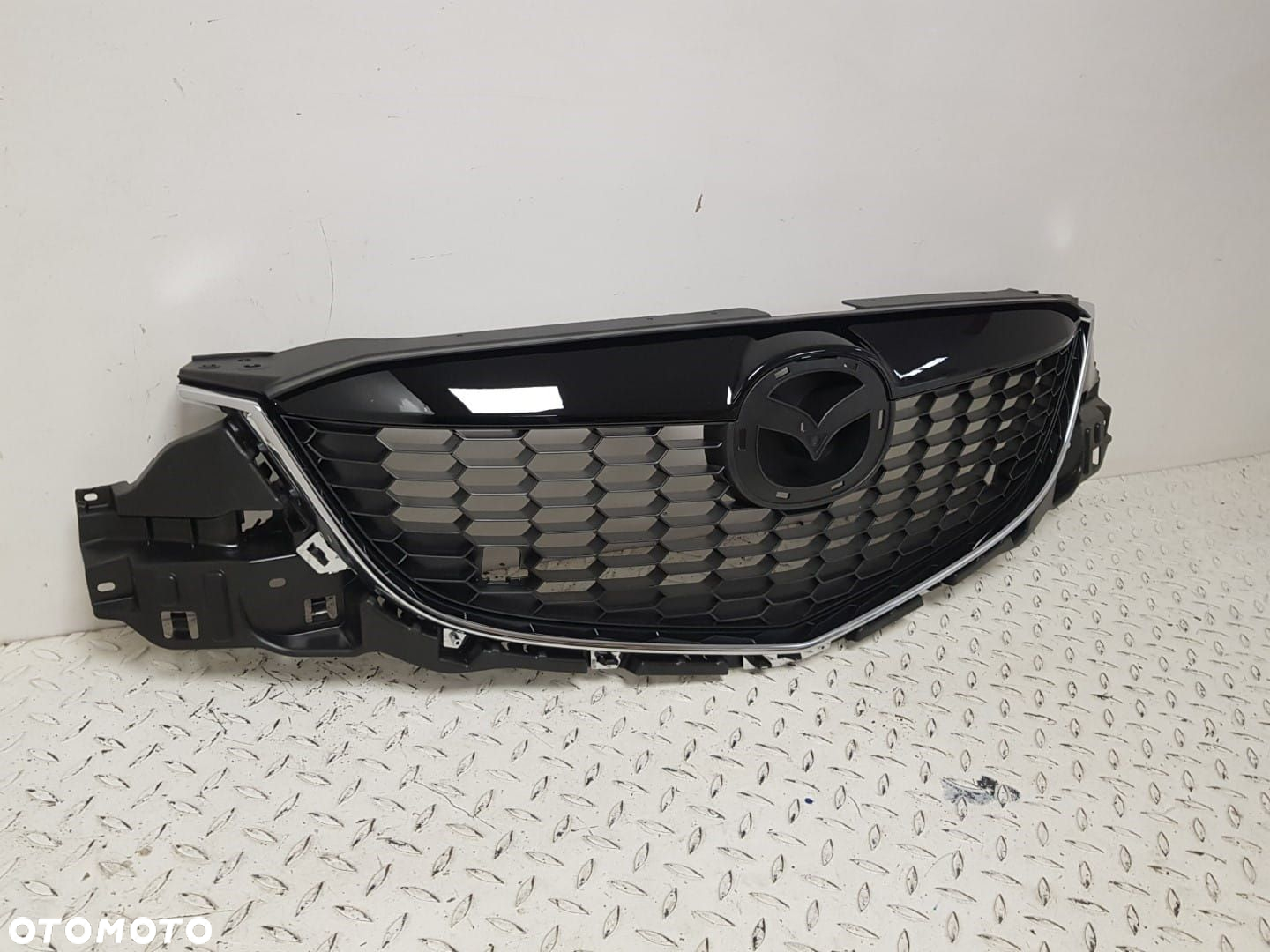 FABRYCZNIE NOWY ORYGINALNY GRILL ATRAPA CHROM ZDERZAKA PRZEDNIEGO MAZDA CX5 CX-5 I 1 11-15 - 4