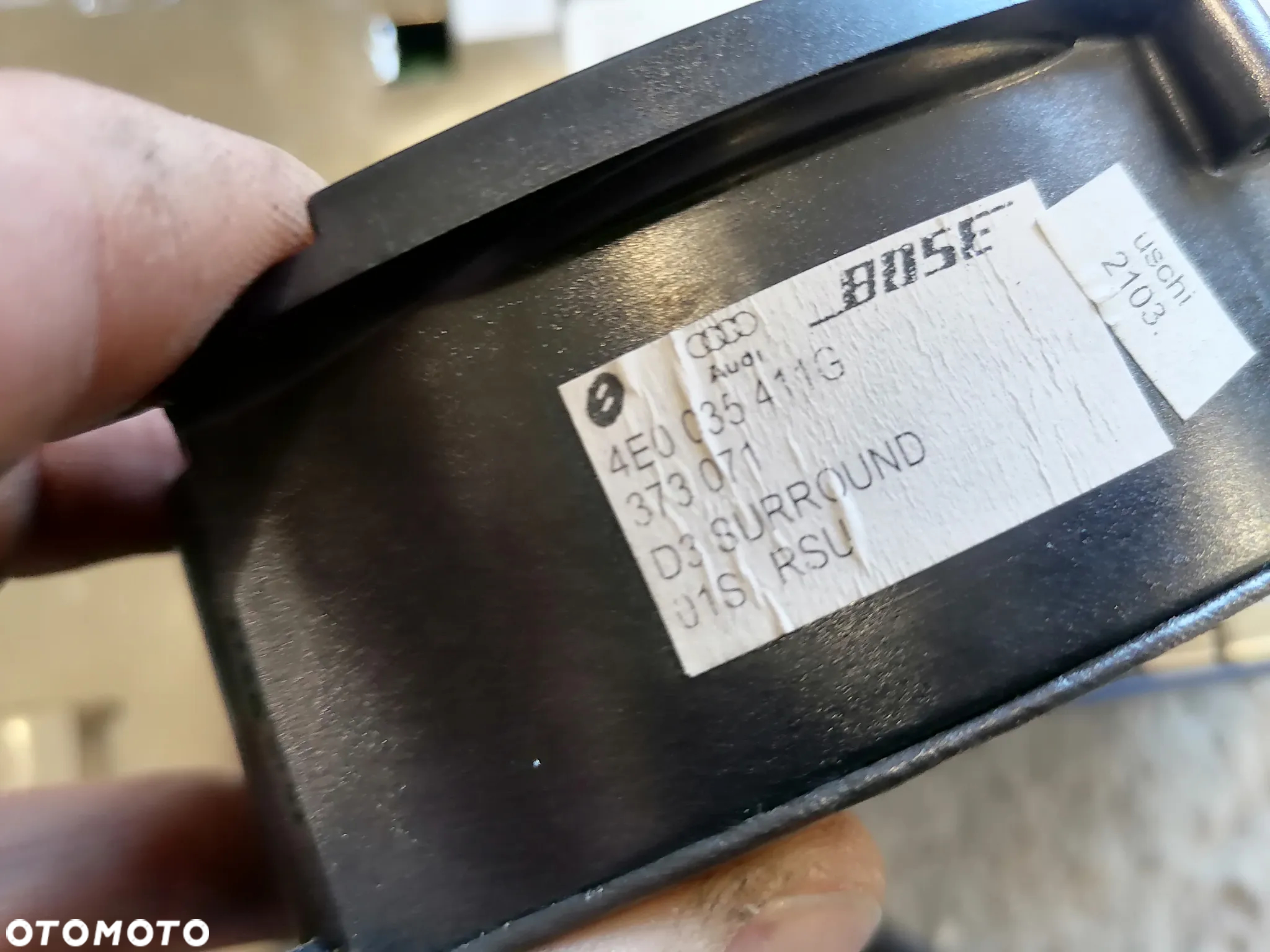 Zestaw BOSE Głośniki Wzmacniacz Subwoofer Komplet Audi A8 D3 - 13