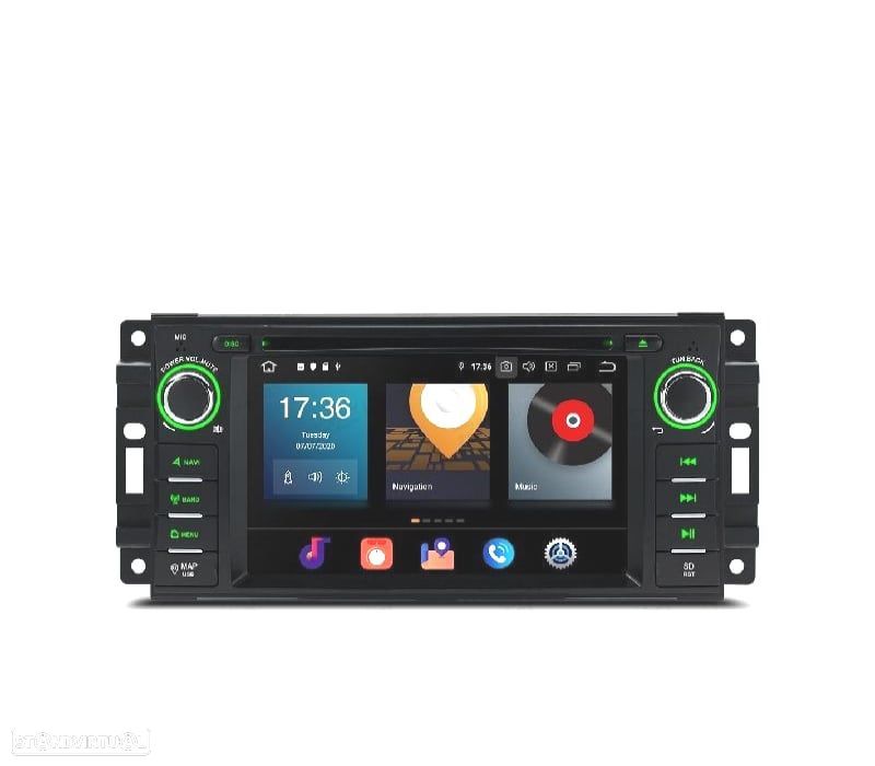 AUTO RADIO GPS ANDROID 11 PARA JEEP DODGE CHRYSLER - 4