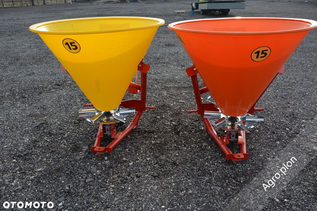 Rozsiewacz do nawozów nawozu Lejek 200 l 300 l 400 l 500 litrów sadowniczy - 5