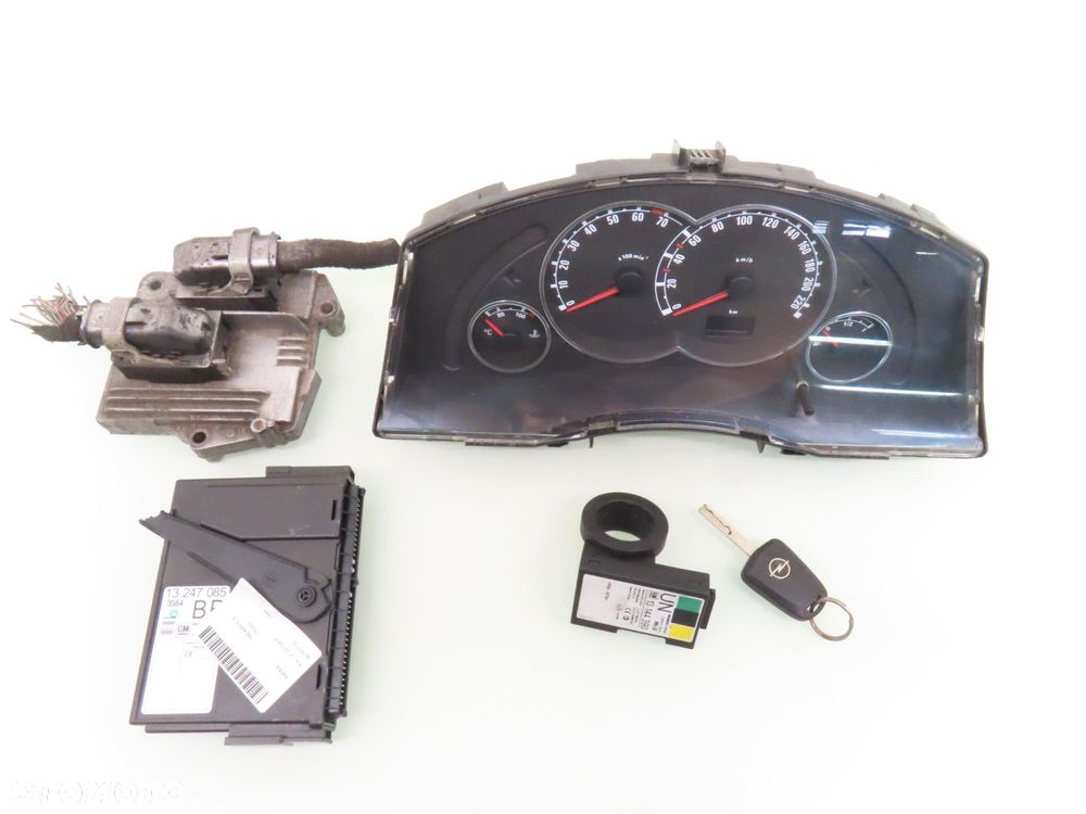 STACYJKA STEROWNIK OPEL MERIVA A 1.6 12249823 13214771LP 13247085 - 1