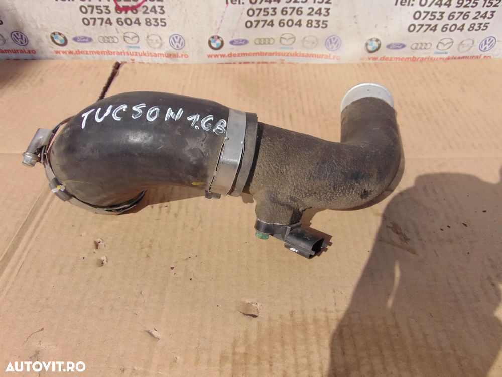 Conducta intercooler Hyundai Tucson 1.6 benzina kia sportage 2014-2020  tub furtun cod 282632b740 - 6