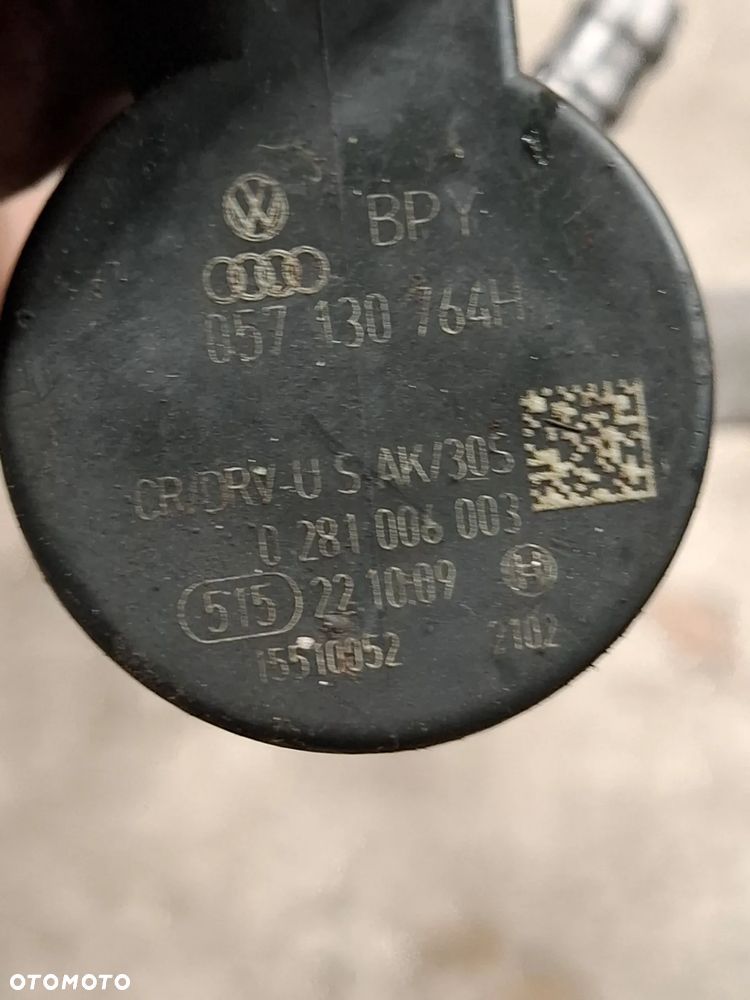 LISTWA WTRYSKOWA CZUJNIKI VW AUDI SEAT SKODA 2.0TDI SLASK WYSYLKA - 6