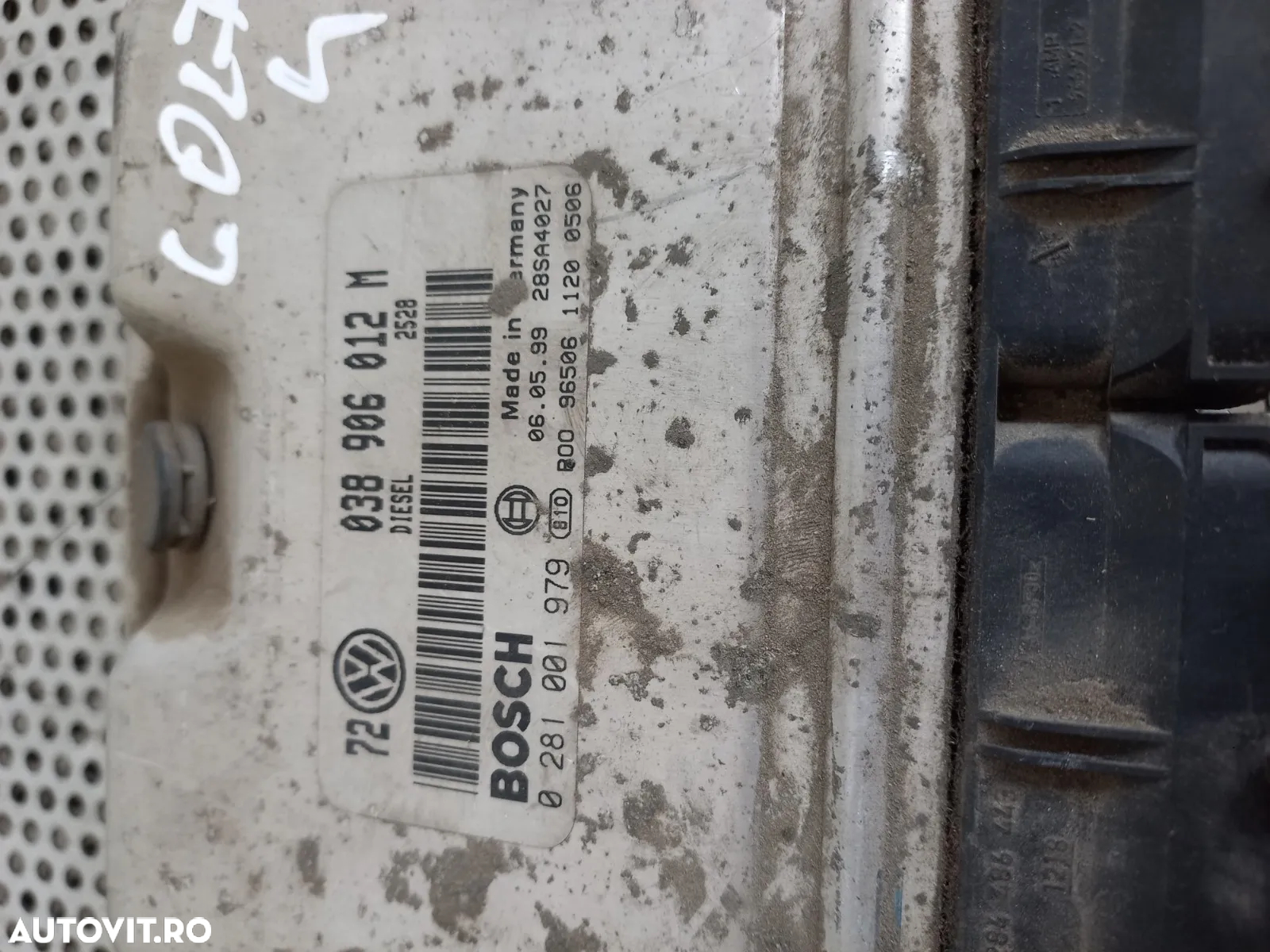 Calculator Motor ECU Vw Golf 4 lV 1.9 Tdi Cod M - Dezmembrari Arad - 5
