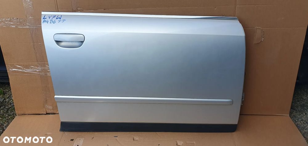 Drzwi prawy przód przednie prawe Audi A4 B6 LY7W - 1