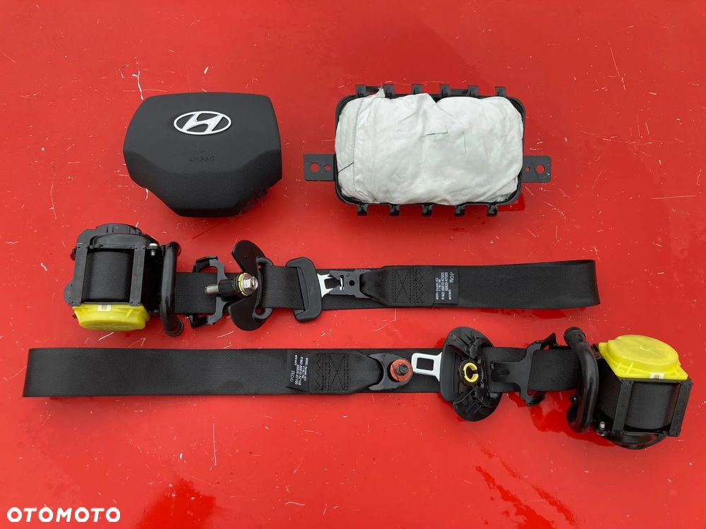 HYUNDAI I10 III 3 DESKA KONSOLA KOKPIT PULPIT PÓŁKA PARAPET PODUSZKI POWIETRZNE KIEROWCY PASAŻERA KURTYNA KURTYNY FOTELA W FOTEL AIR BAG AIRBAG NAPINACZ PASY PAS naprawa Raz2 - 10