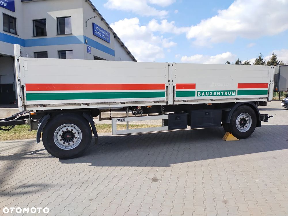 Ackermann Przyczepa Budowlanka Budowlana 12r Ocynk rama GRUBA - 6