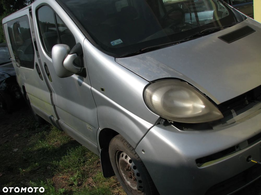 OPEL VIVARO A I 1.9CDTI MASKA DRZWI ZDERZAK BŁOTNIK CZĘŚCI SREBRNY L147 - 5