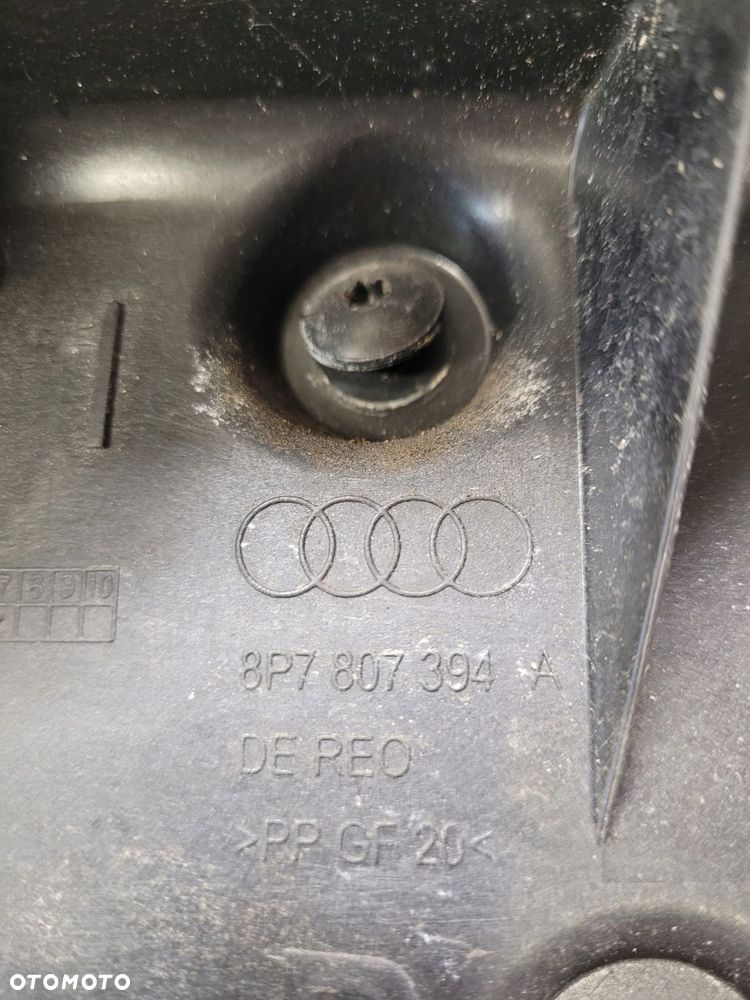 ŚLIZG ZDERZAKA PRAWY TYŁ AUDI A3 CABRIO 8P7807394A - 4
