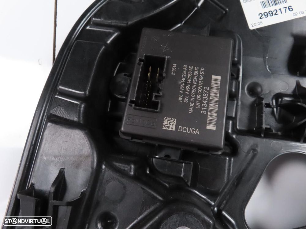 Elevador da Porta com Motor Direito/Trás Usado / Original VOLVO V40 Hatchback (5... - 4