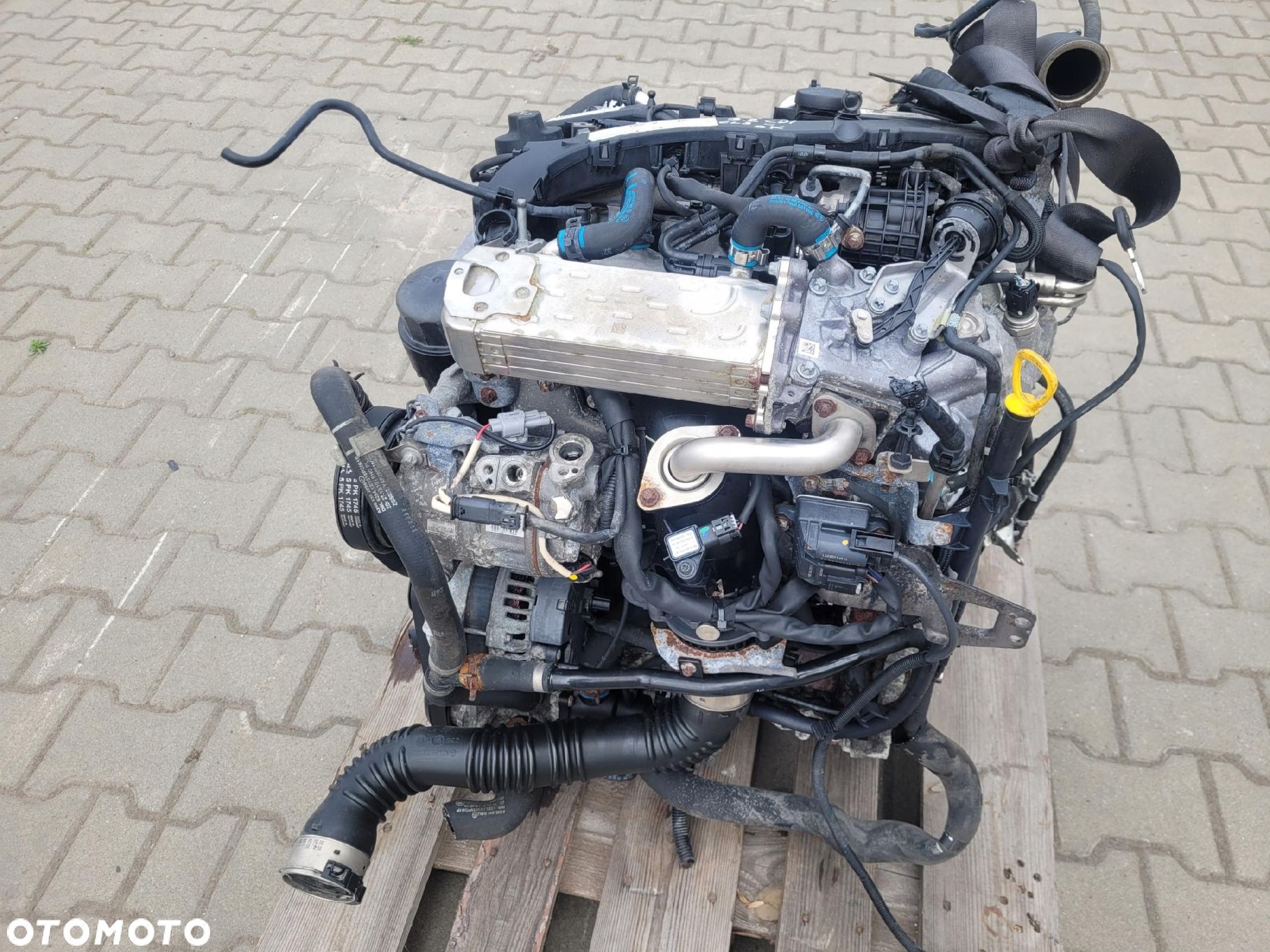 SILNIK KPL MERCEDES GLA CLA KLASA A W176 B W246 2.2 CDI 651930 - 1